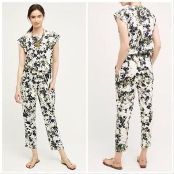 Anthropologie Pants - Anthropologie Boho Festival Sleeveless Lace Jumpsuit — women’s size small